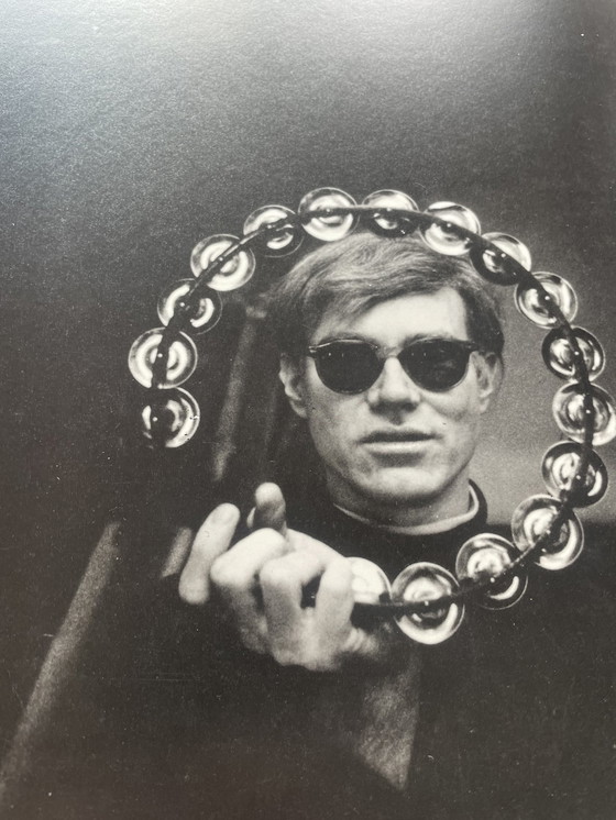 Image 1 of Nat Finkelstein (1933-2009), Andy Warhol Double Tambourine, 1966,  copyright Estate of Nat Finkelstein, Printed in Holland/No 32