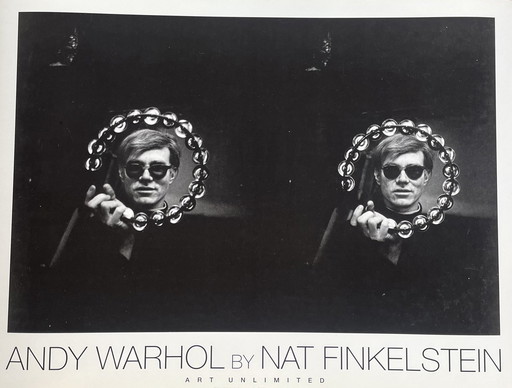 Nat Finkelstein (1933-2009), Andy Warhol Double Tambourine, 1966,  copyright Estate of Nat Finkelstein, Printed in Holland/No 32