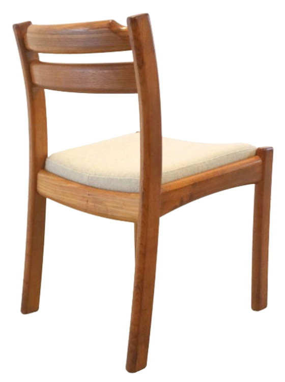 Image 1 of 6x Dyrlund 'Sentved' vintage dining chair