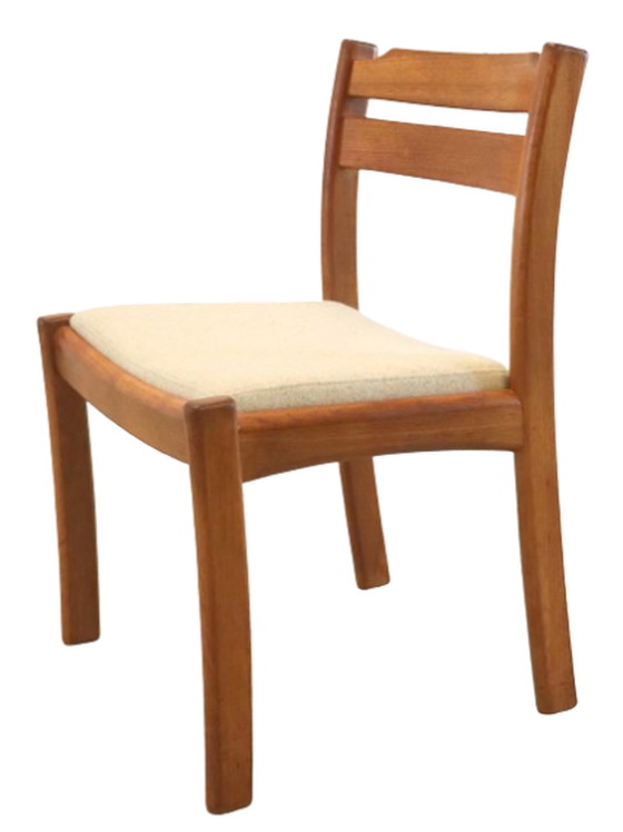 Image 1 of 6x Dyrlund 'Sentved' vintage dining chair