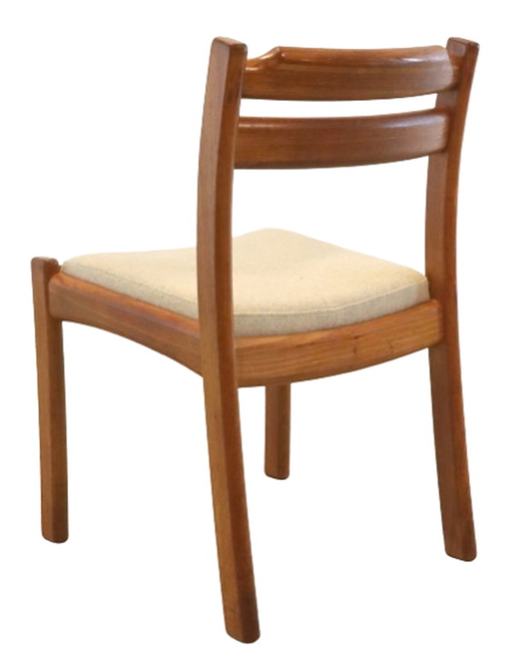 Image 1 of 6x Dyrlund 'Sentved' vintage dining chair