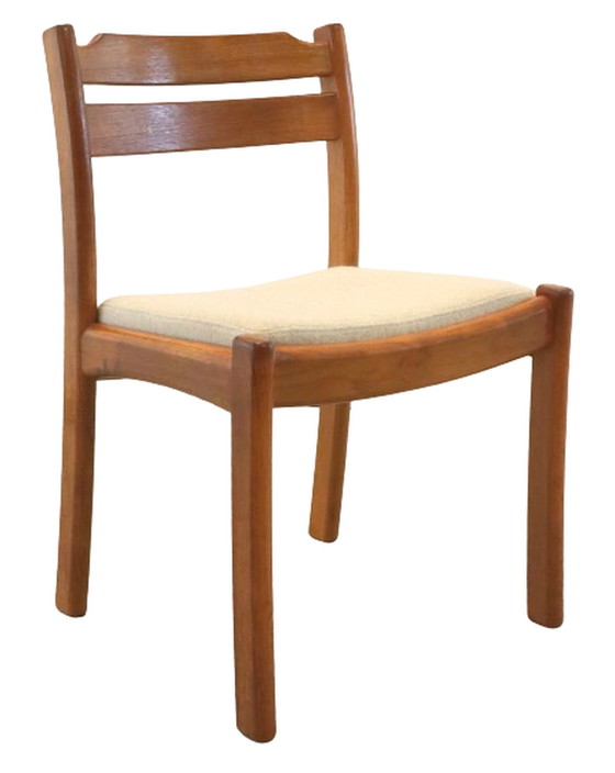 Image 1 of 6x Dyrlund 'Sentved' vintage dining chair