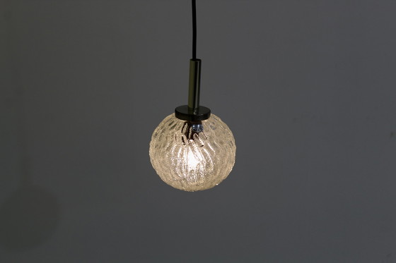 Image 1 of Vintage pendant lamp, ball lamp - 1960s
