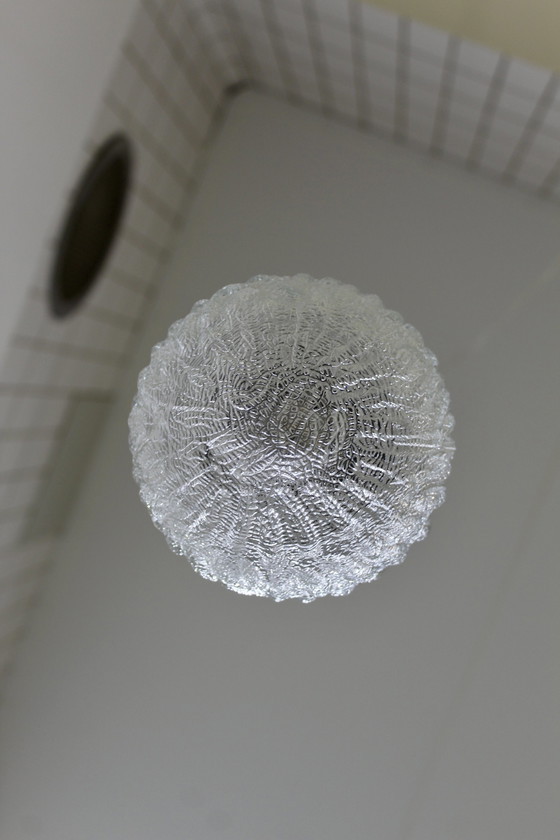 Image 1 of Vintage pendant lamp, ball lamp - 1960s