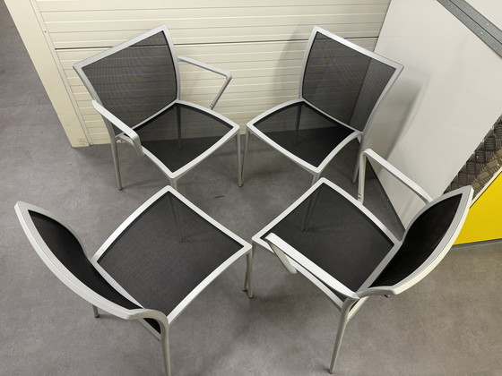 Image 1 of 4X Zanotta Zilli Chair For Indoors And Outdoors