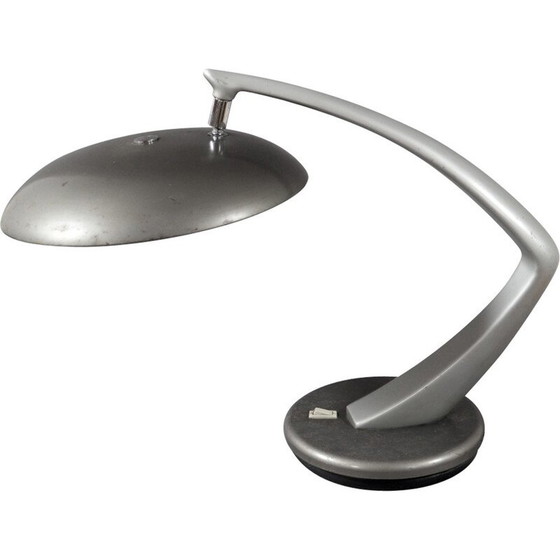 Image 1 of Vintage desk lamp in cast iron and sheet metal for Fase, 1960