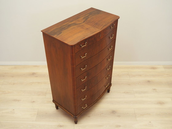 Image 1 of Walnut Chest Of Drawers, Danish Design, 1960S, Production: Denmark