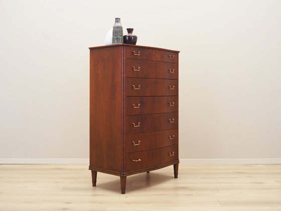 Image 1 of Walnut Chest Of Drawers, Danish Design, 1960S, Production: Denmark