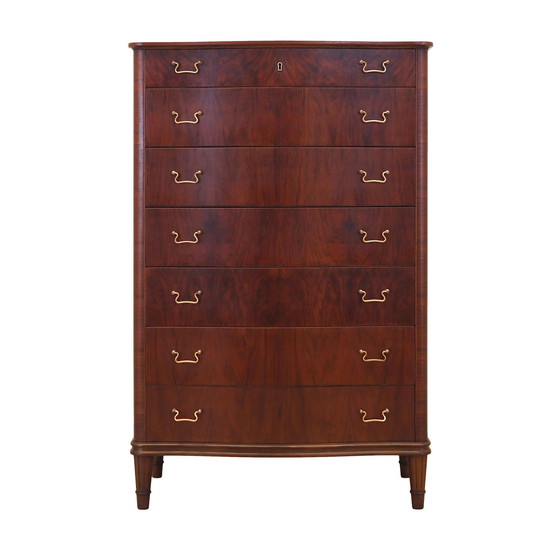 Image 1 of Walnut Chest Of Drawers, Danish Design, 1960S, Production: Denmark