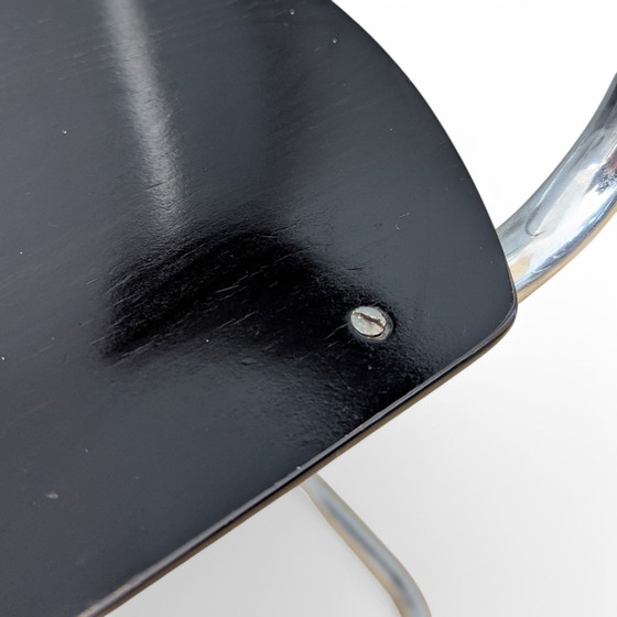 Image 1 of Set of 3 Early S 43 Cantilever Chairs by Mart Stam