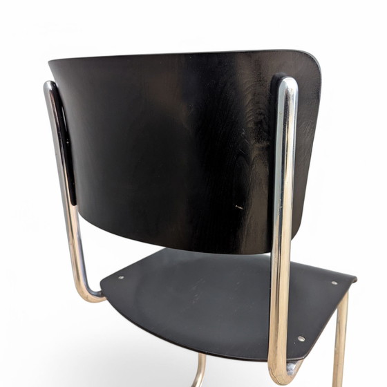 Image 1 of Set of 3 Early S 43 Cantilever Chairs by Mart Stam
