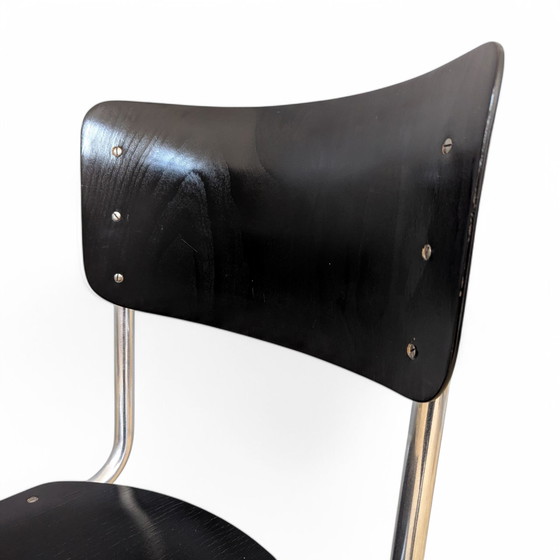 Image 1 of Set of 3 Early S 43 Cantilever Chairs by Mart Stam