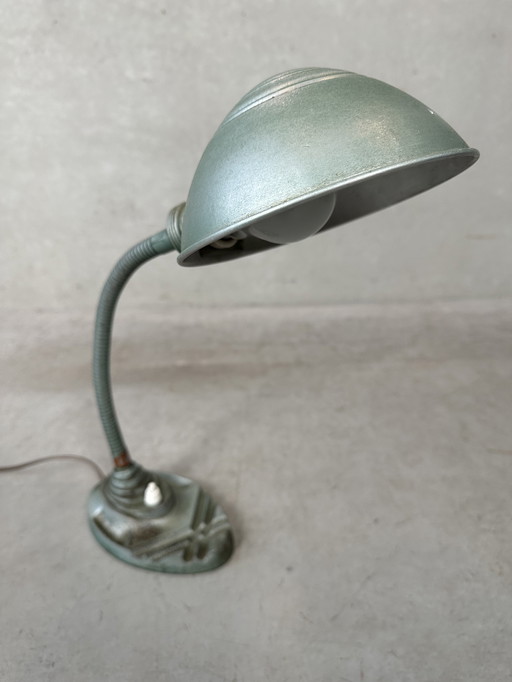 Lampe vintage industrielle art déco - Erpé