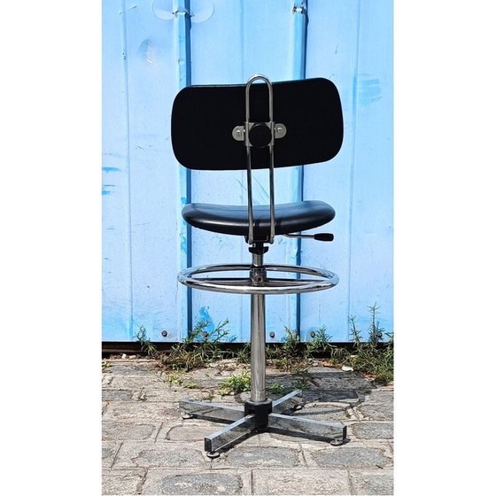 Image 1 of Sedia da laboratorio vintage di Kor