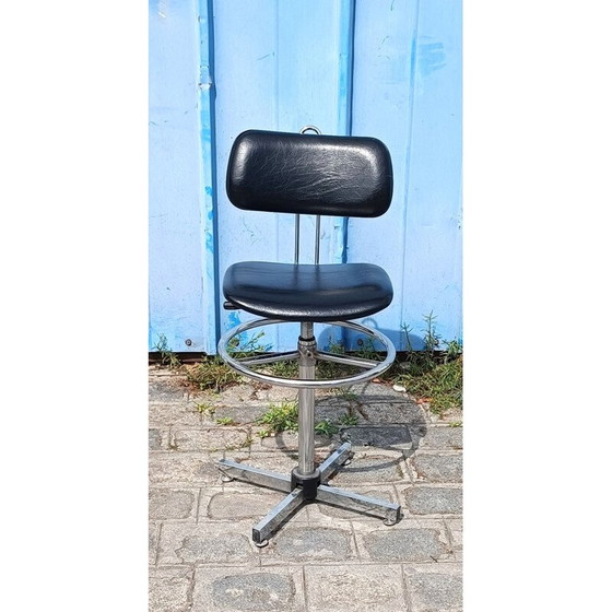 Image 1 of Sedia da laboratorio vintage di Kor