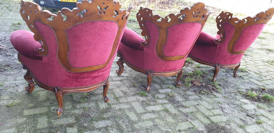 Image 1 of 4x Baroque Armchairs