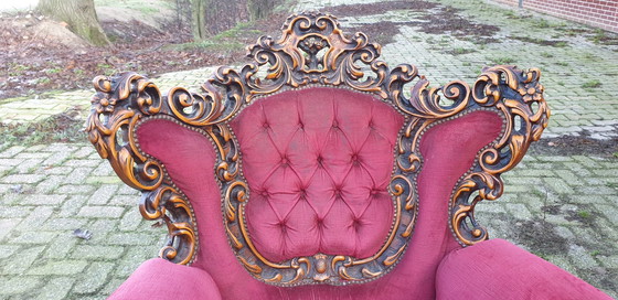 Image 1 of 4x Baroque Armchairs