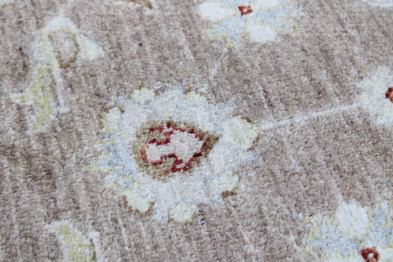 Image 1 of Original hand-knotted Ziegler carpet 186 X 124 Cm Top condition