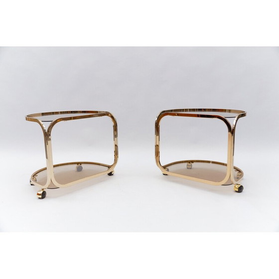 Image 1 of Pair of vintage side tables, France 1960