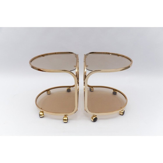 Image 1 of Pair of vintage side tables, France 1960
