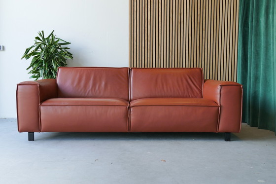 Image 1 of Montel Sofa Cognac Leather