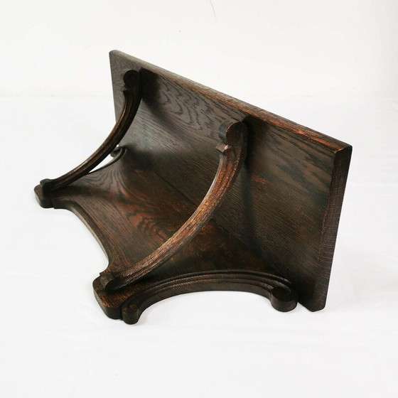Image 1 of Art Nouveau vintage wall shelf, Denmark 1930s