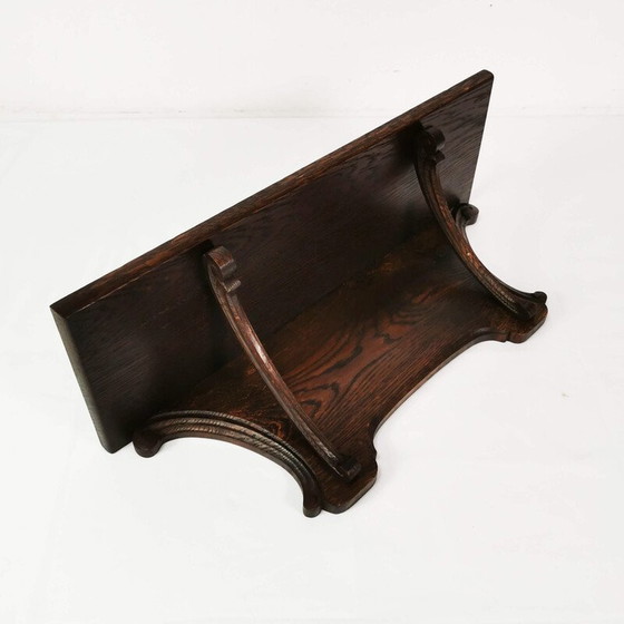 Image 1 of Art Nouveau vintage wall shelf, Denmark 1930s