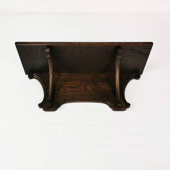 Image 1 of Art Nouveau vintage wall shelf, Denmark 1930s