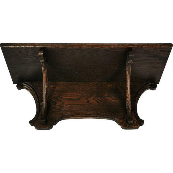 Image 1 of Art Nouveau vintage wall shelf, Denmark 1930s