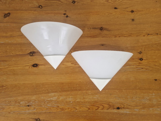 Image 1 of Glashutte limburg cone shaped wall sconces