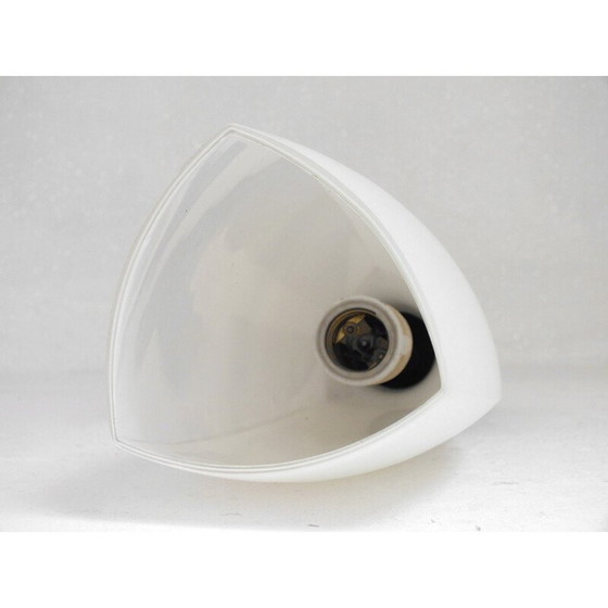 Image 1 of Pair of vintage wall lamps in brass and glass by Bruno Gatta for Stilnovo, Italy 1960