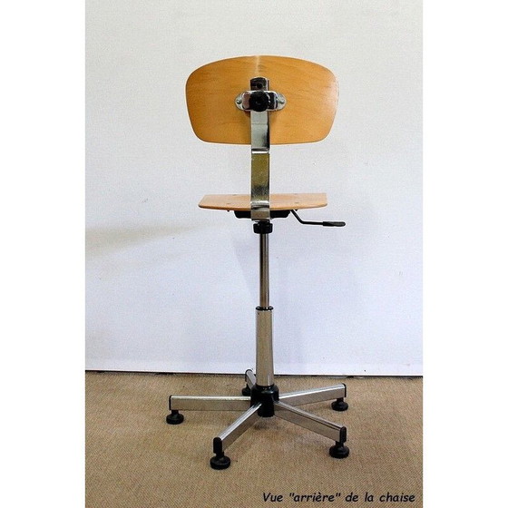 Image 1 of Sedia da architetto vintage cromata, 1960