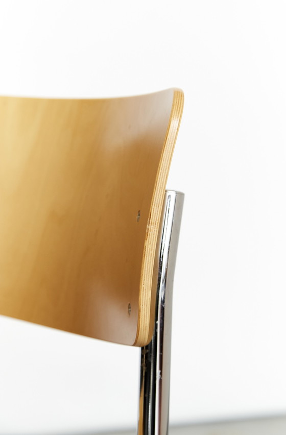 Image 1 of Mart Stam cantilever chair S43 For Thonet I Set Of Four