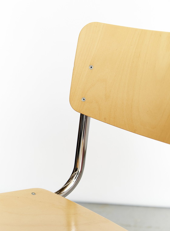 Image 1 of Mart Stam cantilever chair S43 For Thonet I Set Of Four