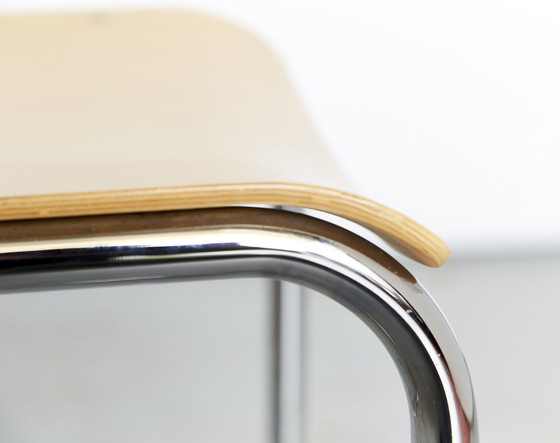 Image 1 of Mart Stam cantilever chair S43 For Thonet I Set Of Four