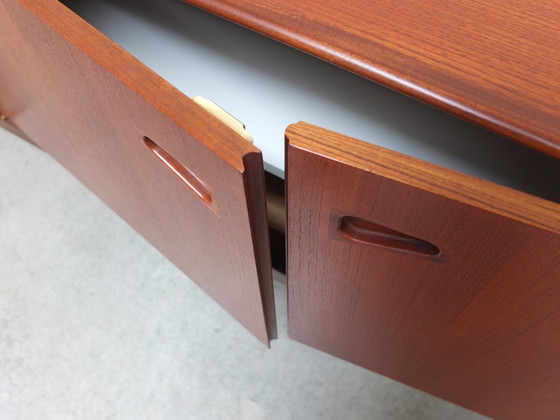 Image 1 of V-Form Teak Sideboard by Oswald Vermaercke