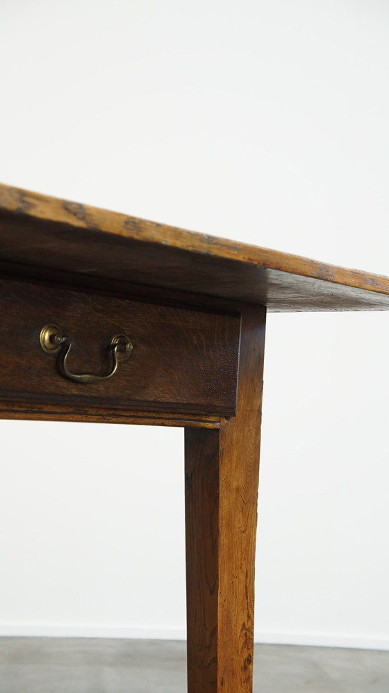 Image 1 of Dining Table With 1 Drawer