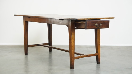 Image 1 of Dining Table With 1 Drawer