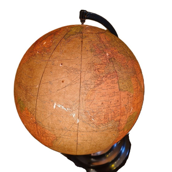 Image 1 of Art Deco French Globe M. Picquart, Circa 1930