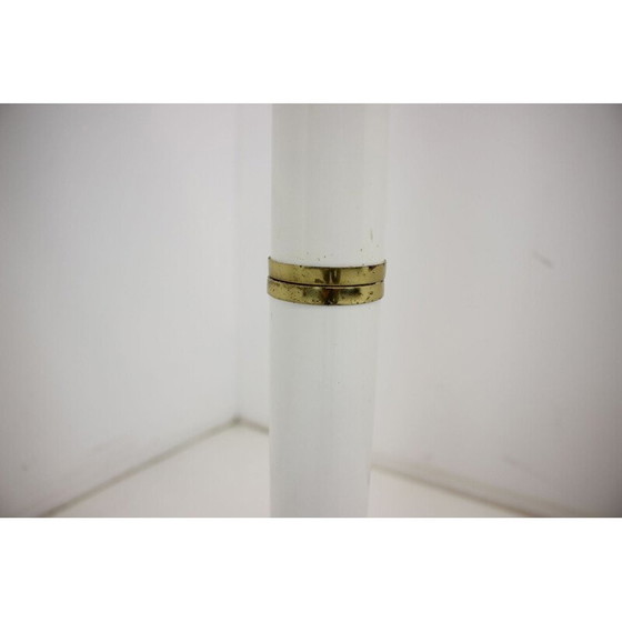 Image 1 of Lampada da terra vintage in metallo e vetro, Cecoslovacchia 1970