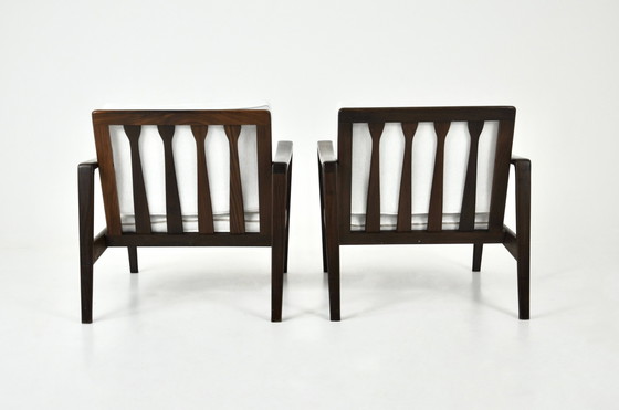 Image 1 of Lounge Chairs By Arne Wahl Iversen For Komfort, 1950S, Set Of 2