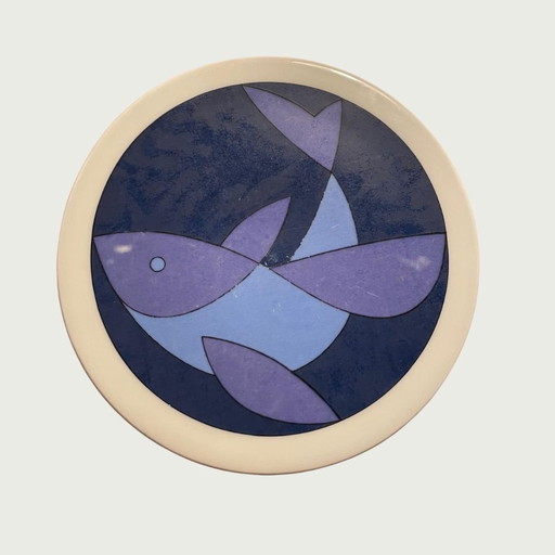 5X Collector's plate / Vintage / Lb Antoni