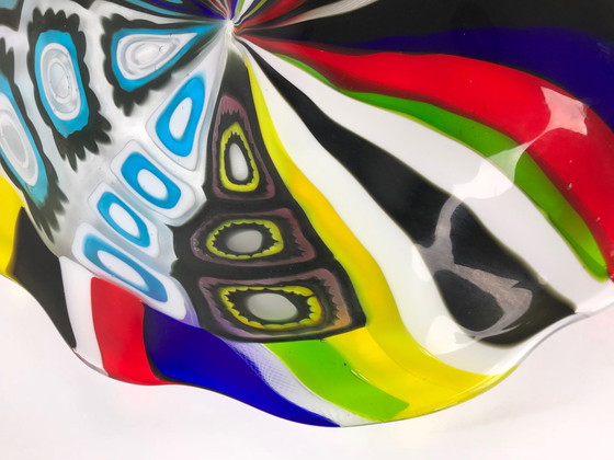 Image 1 of Mario Badioli Muranao art dish