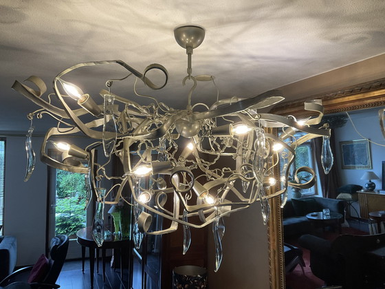 Image 1 of Brand van Egmond Delphinium oval chandelier