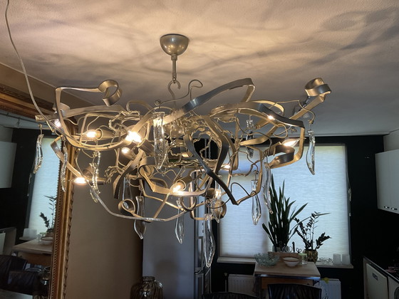 Image 1 of Brand van Egmond Delphinium oval chandelier