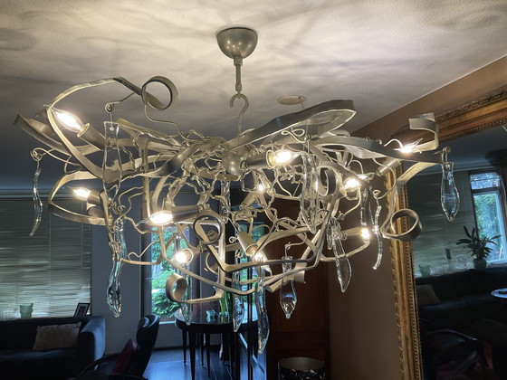 Image 1 of Brand van Egmond Delphinium oval chandelier