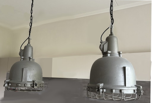 2x Schaco Large Cage Lamp