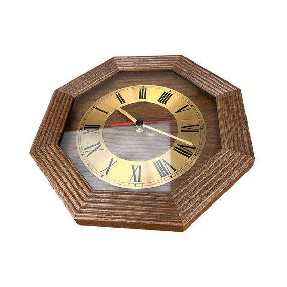 Image 1 of Ebg Wooden Wall Clock, Germany 1980S