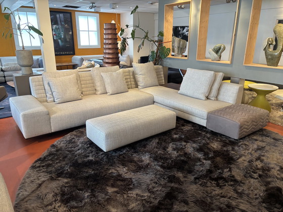 Image 1 of Minotti Quincy Pouf Showroom Model Now On Offer