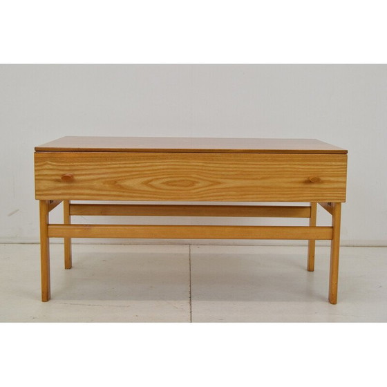 Image 1 of Vintage wooden desk with drawers by Jitona, Czechoslovakia 1970s